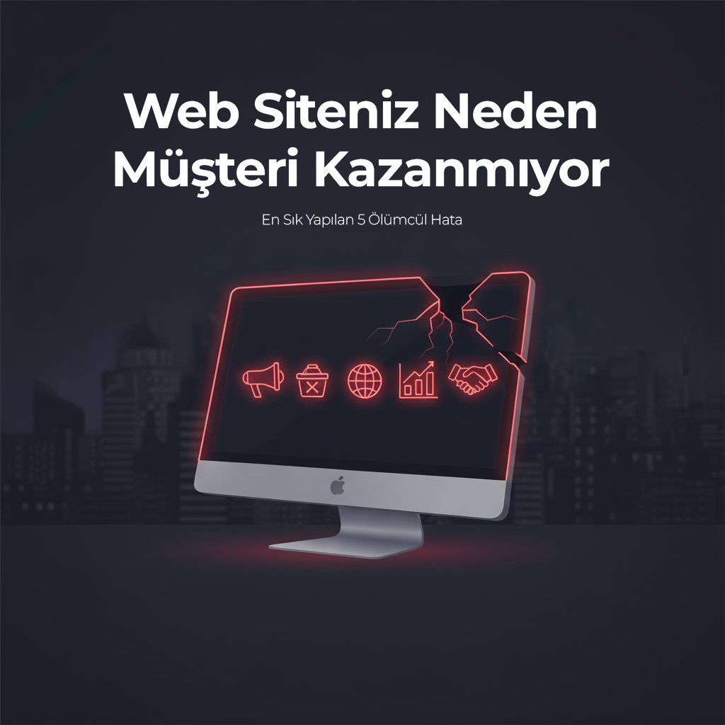 Web Siteniz Neden Müşteri Kazanmıyor? O Meşhur 5 Baş Belası Hata